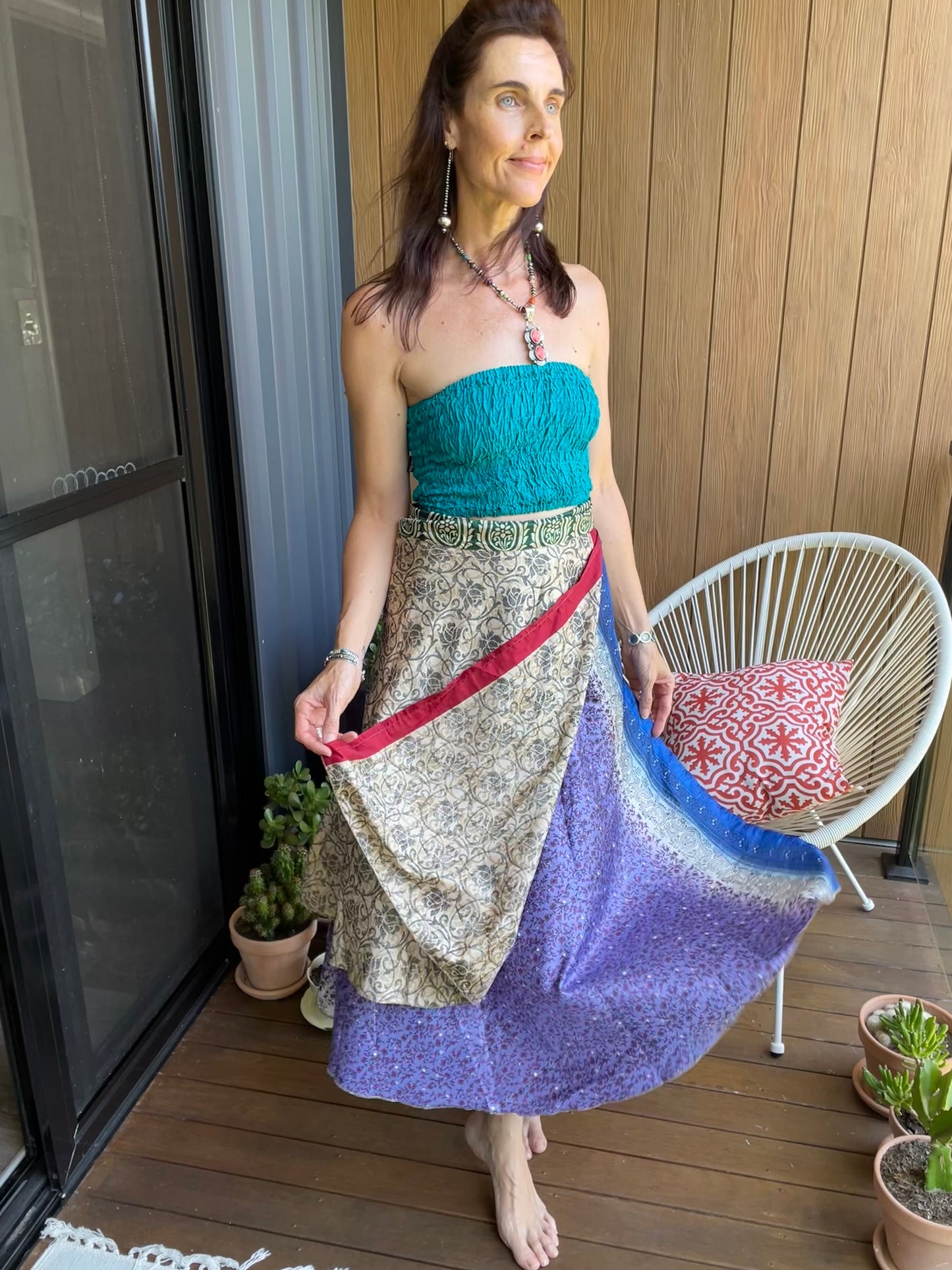 Sari Skirt 10