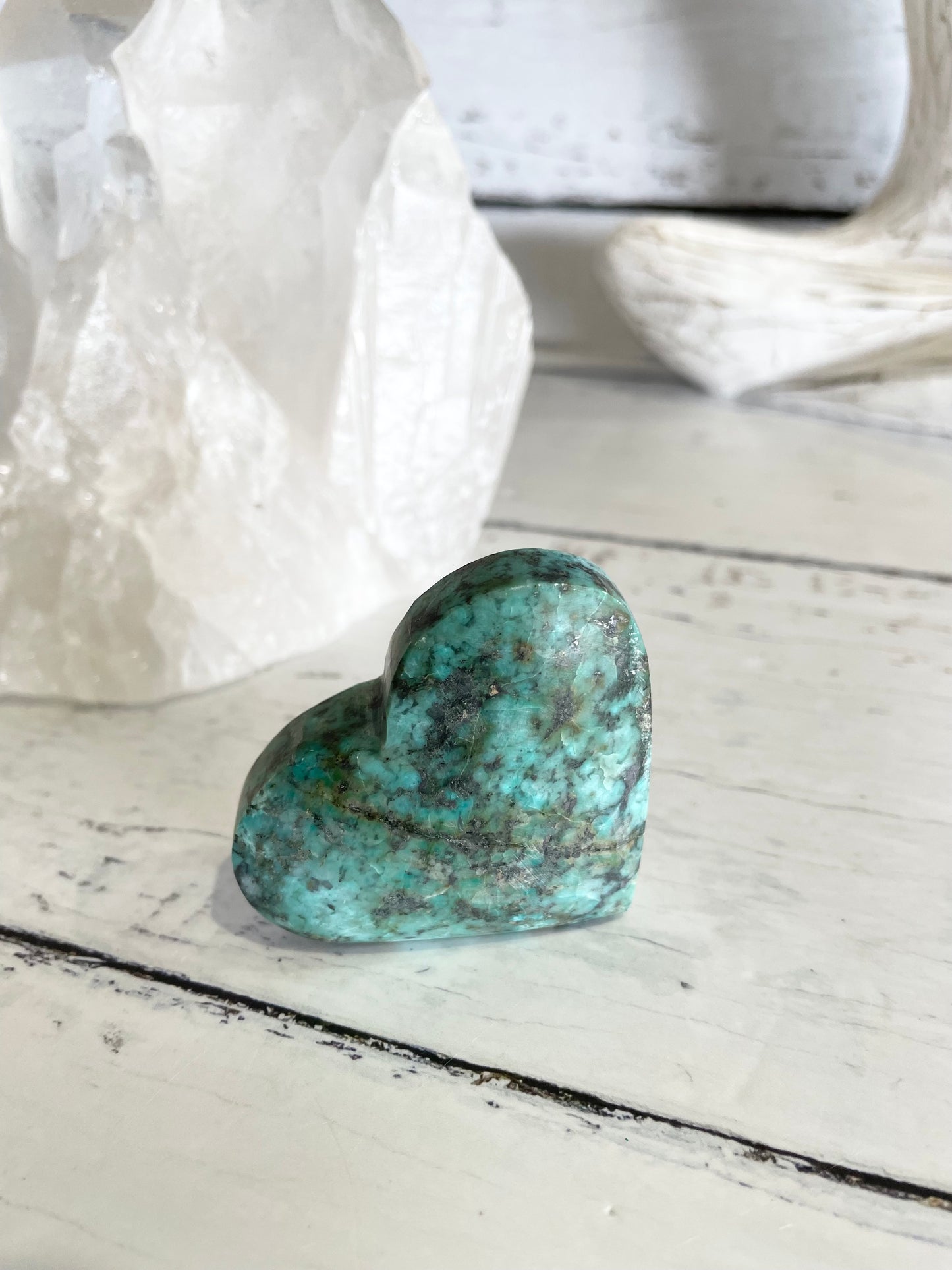 African Turquoise Heart