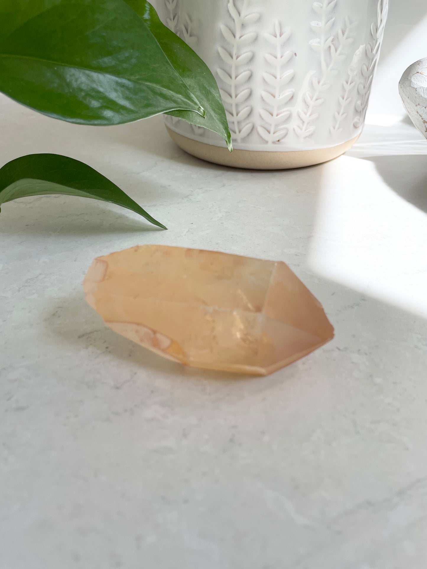 Tangerine Quartz point