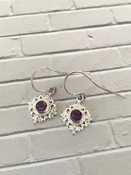 Amethyst Dangles
