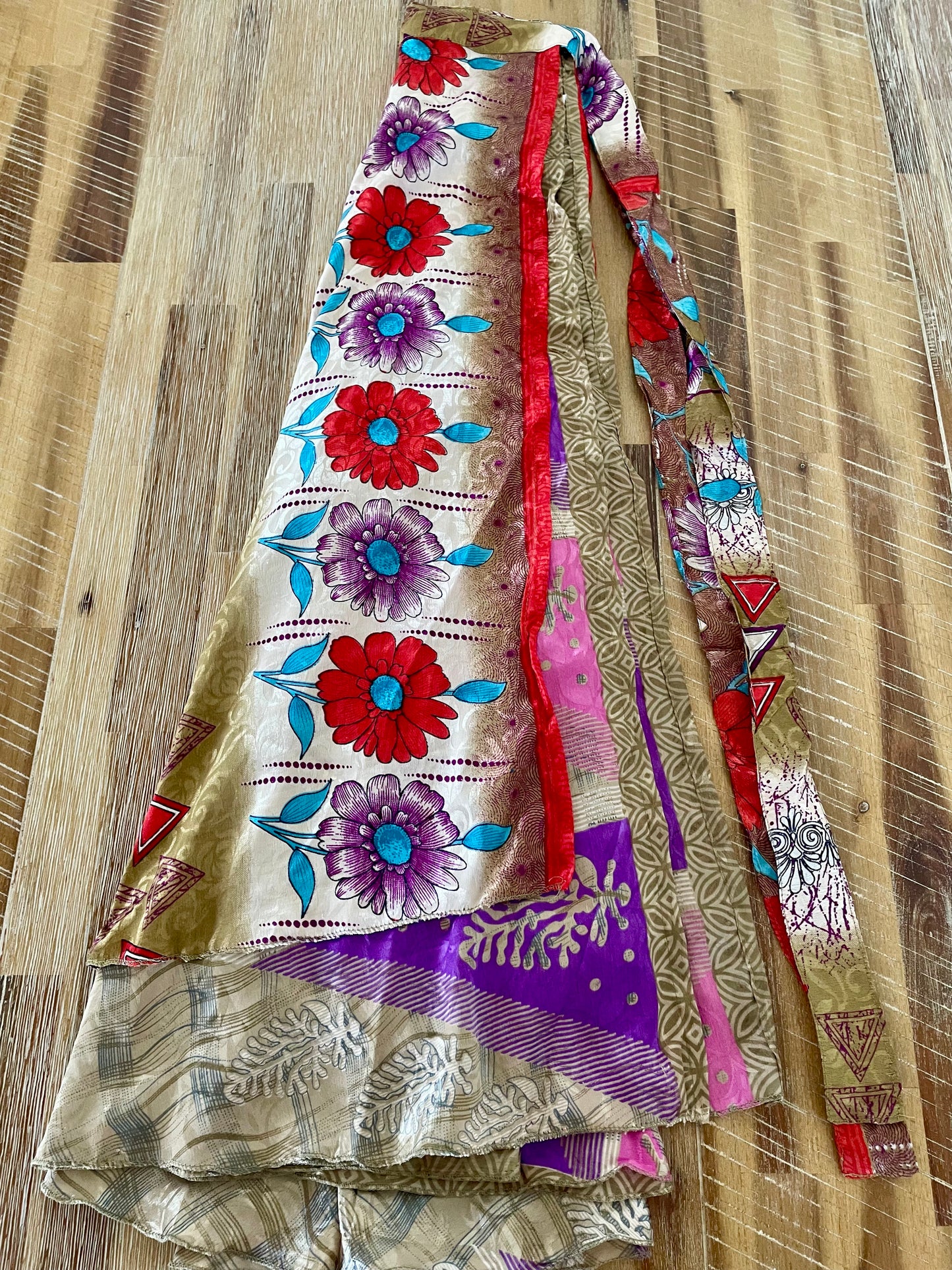 Upcycled Sari Skirt 17