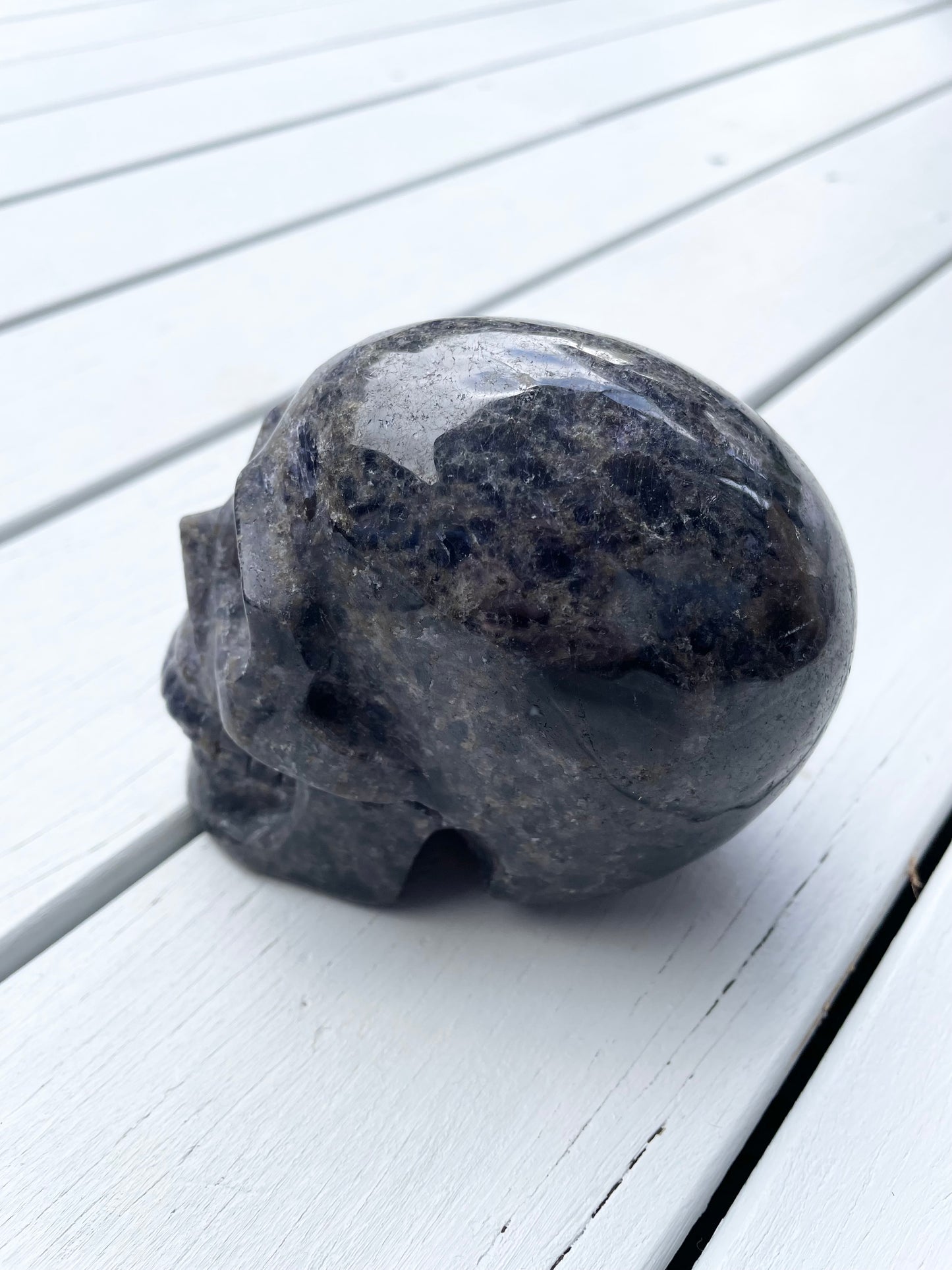 Iolite Skull