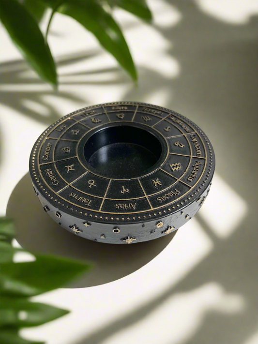 Astrology Wheel Tealight Holder