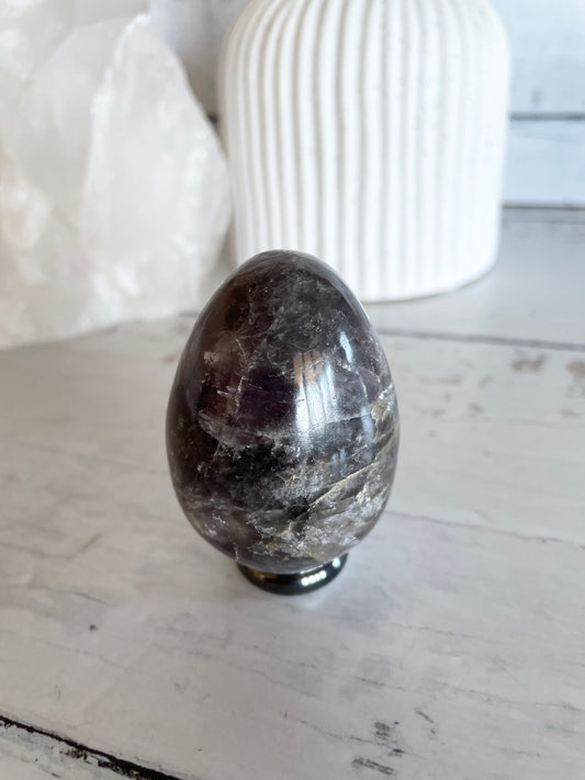 Amethyst Egg with holder