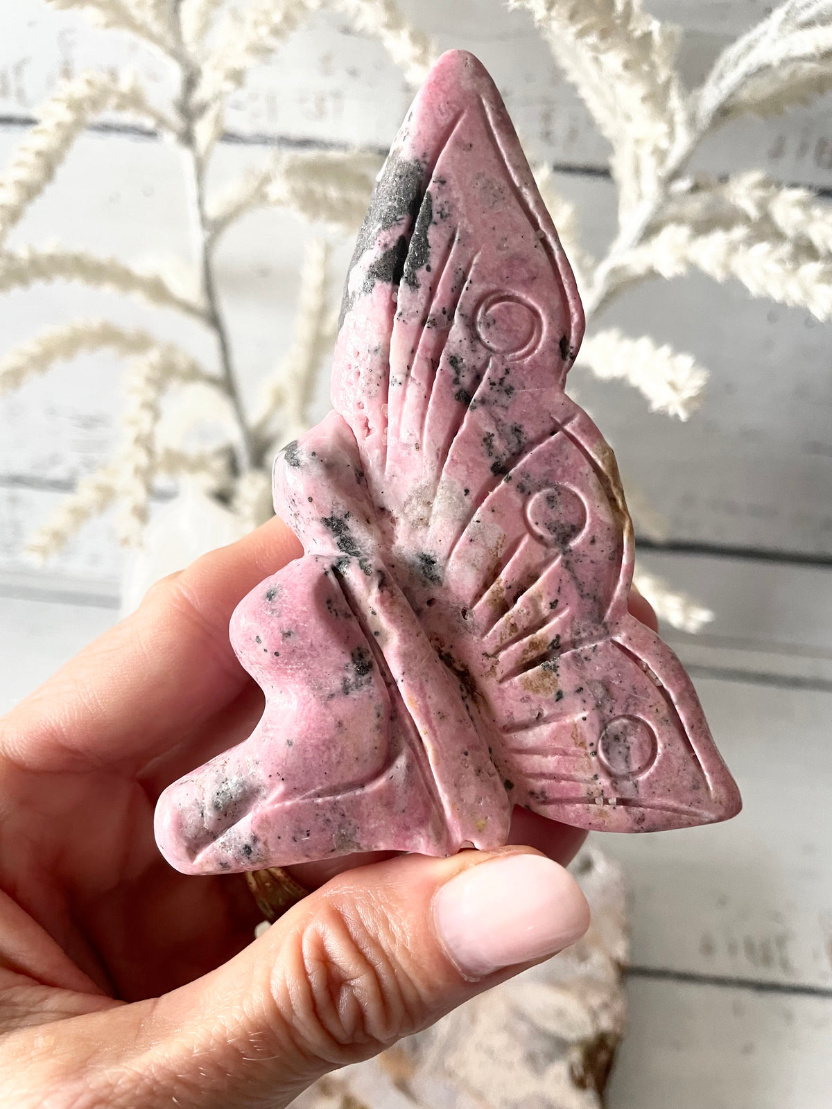 Peruvian Rhodochrosite Fairy