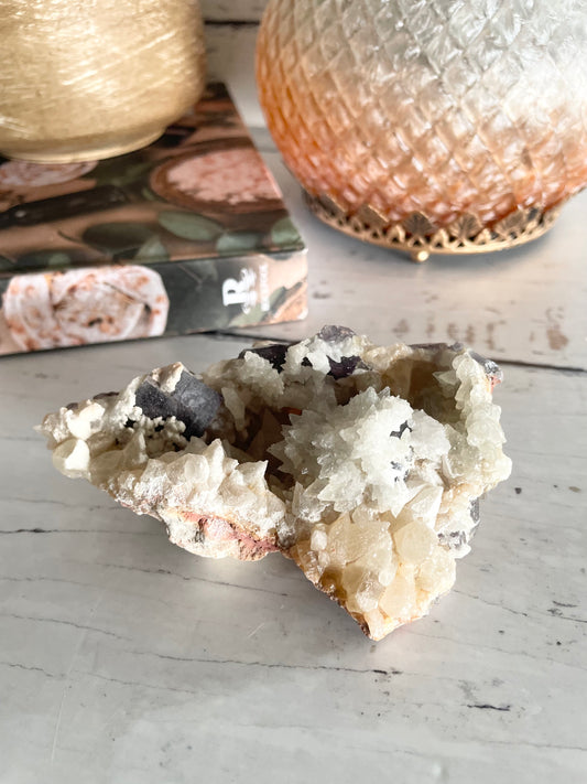 Blue Fluorite Matrix Cluster