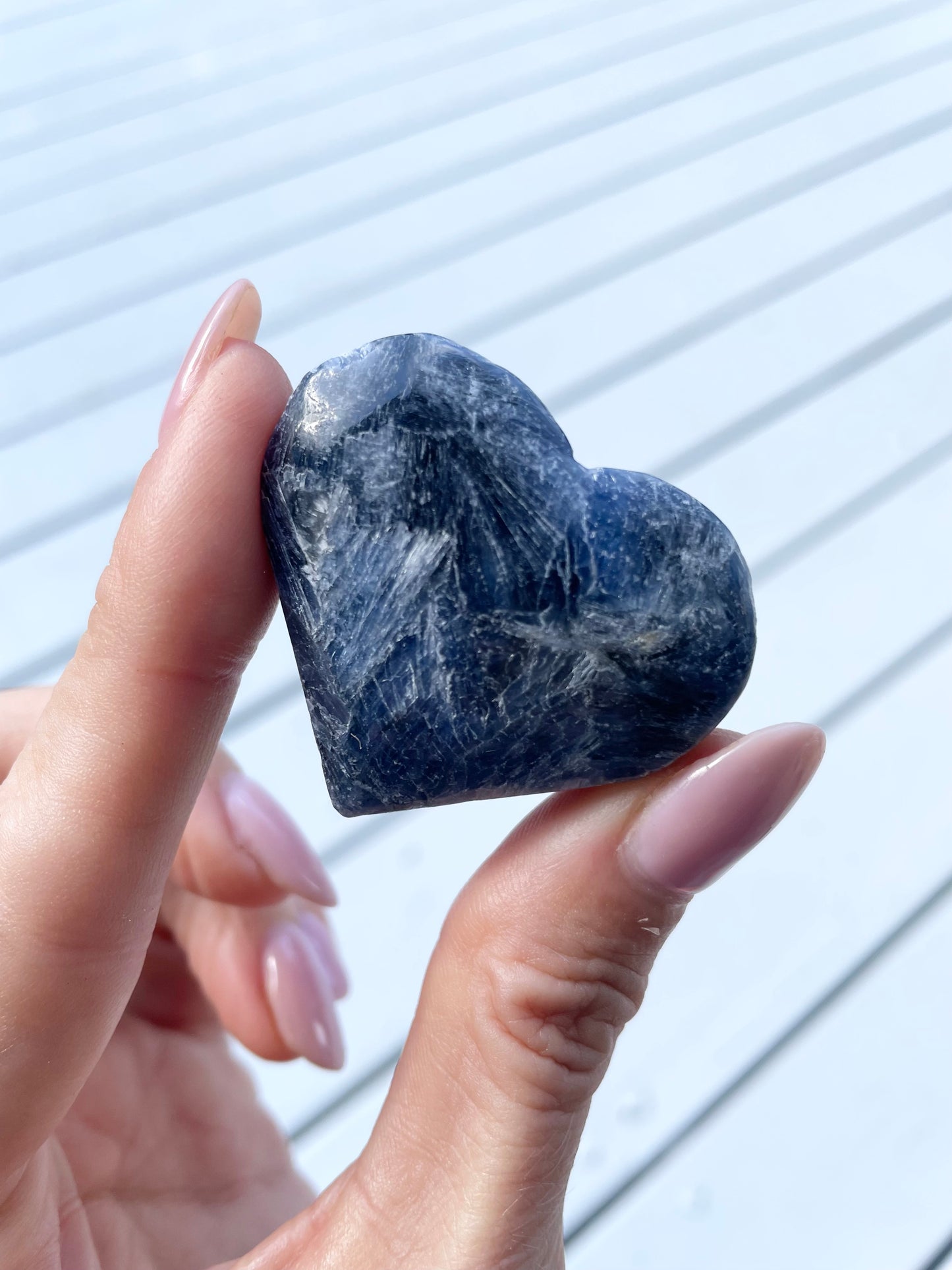 Kyanite Heart