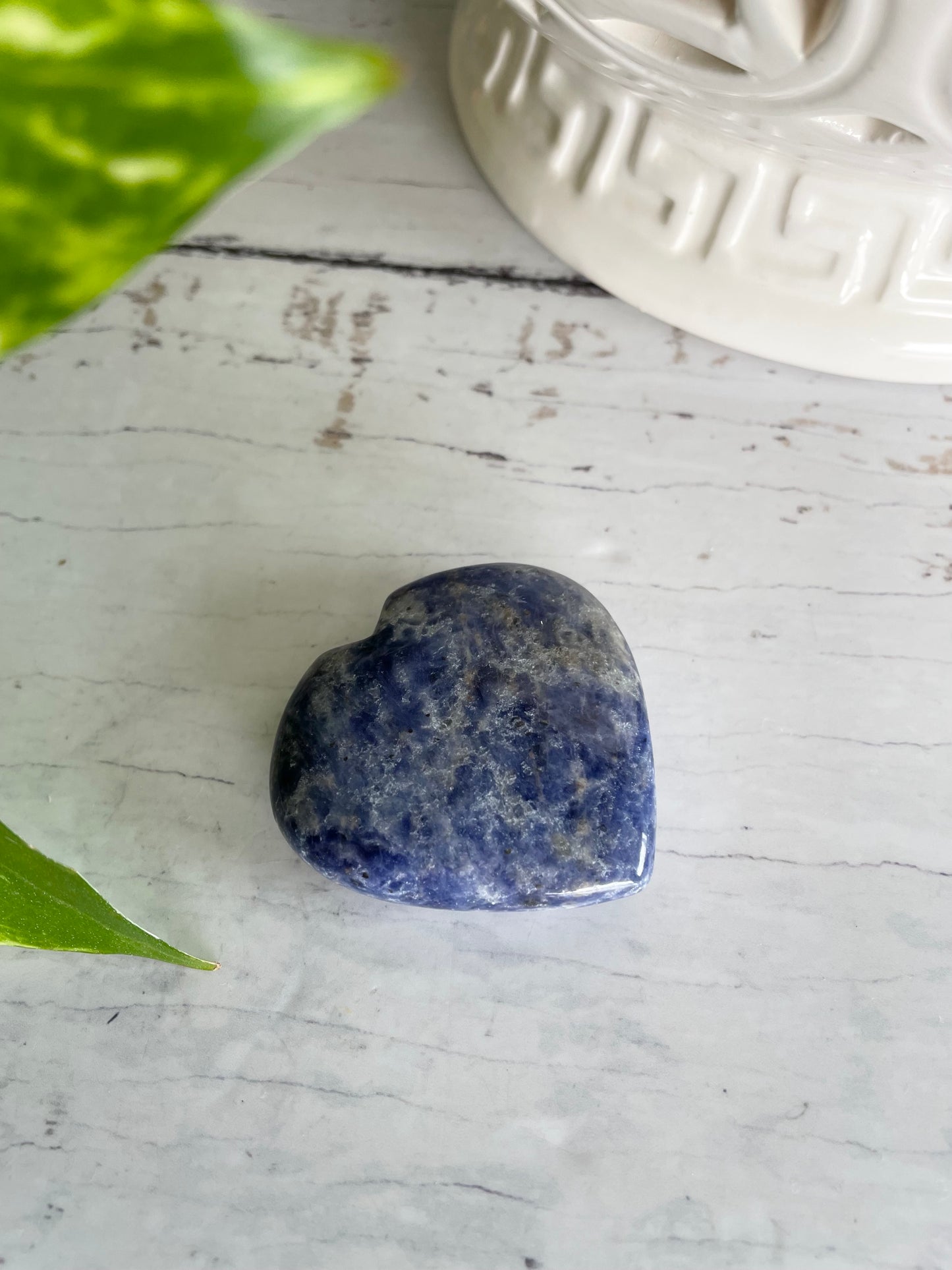 Sodalite Heart