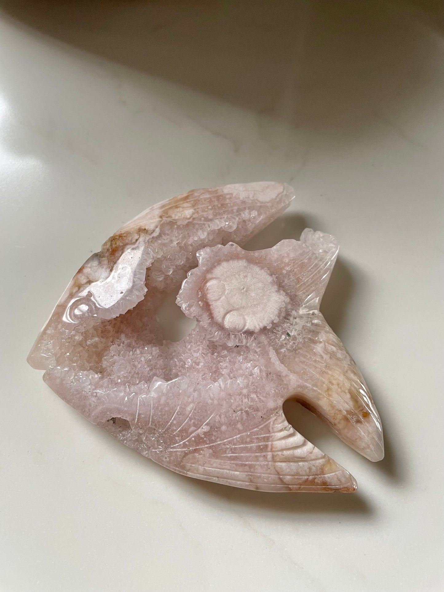 Flower Agate Angel Fish