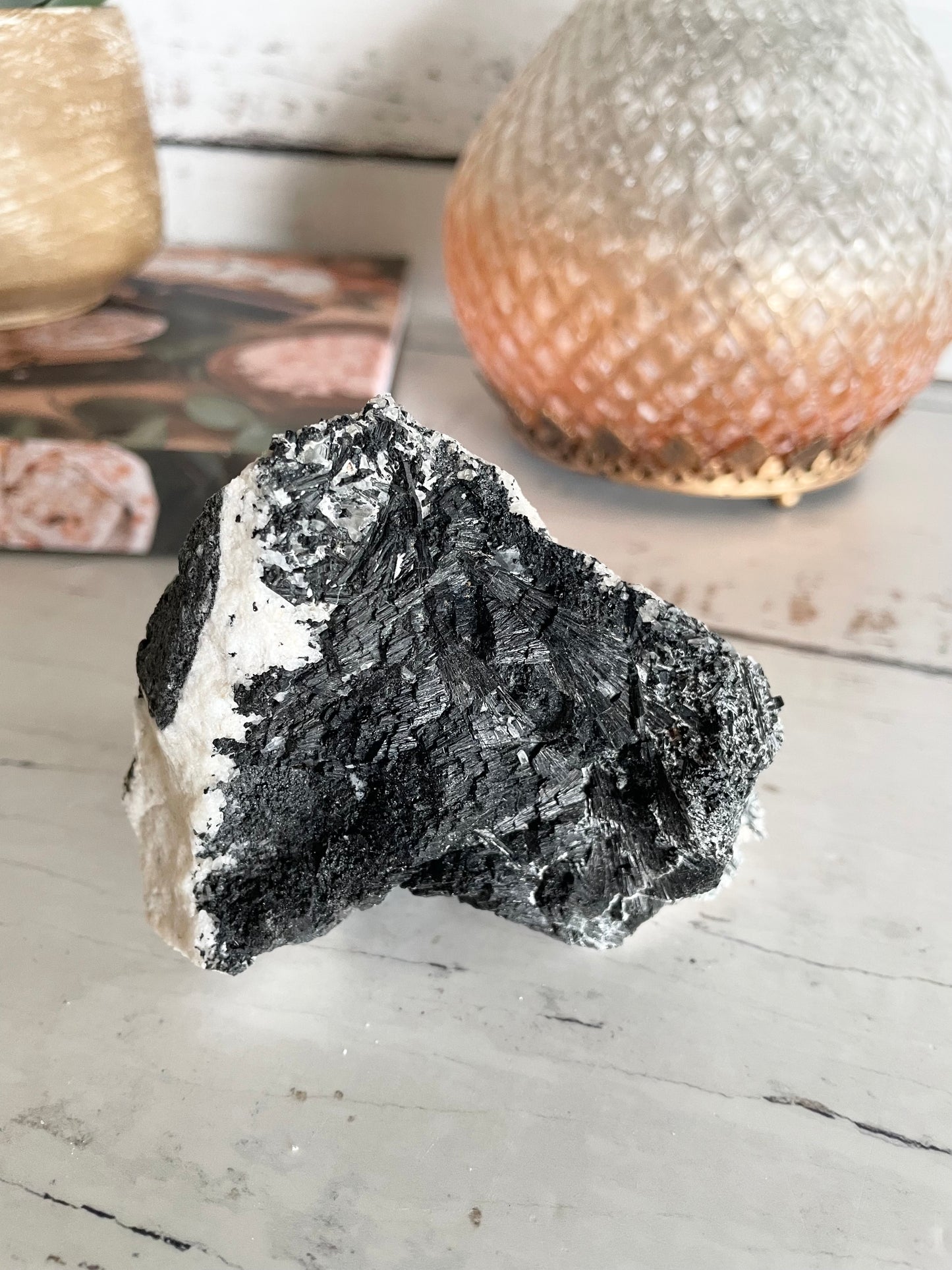 Tourmaline In Quartz