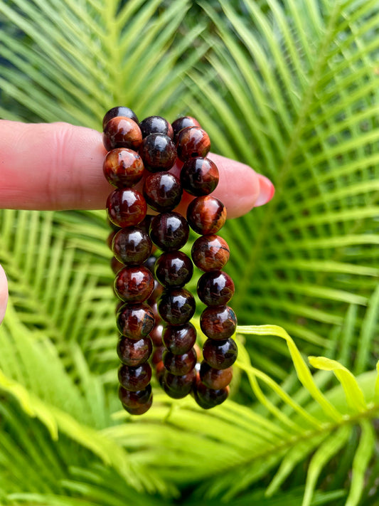 Red Tigers Eye Healing Bracelet
