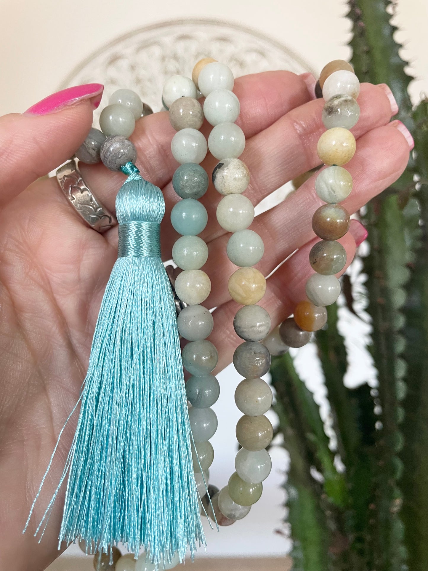 Amazonite ~ Mala/Prayer Beads