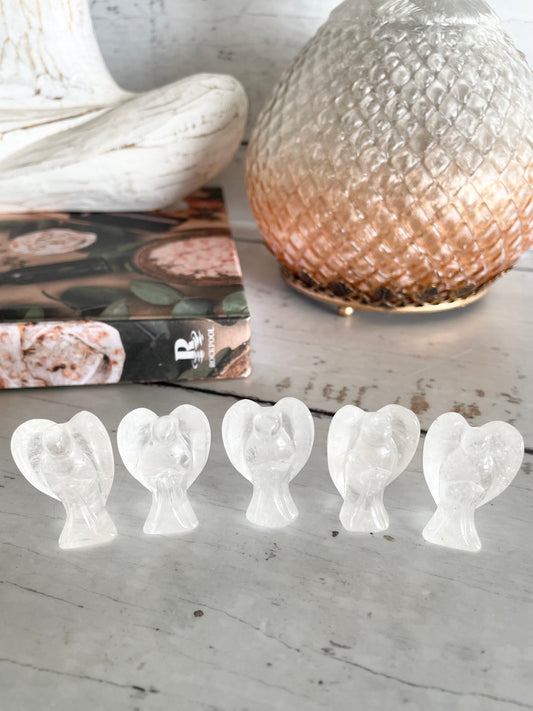 INTUITIVELY CHOSEN ~ Clear Quartz Angel