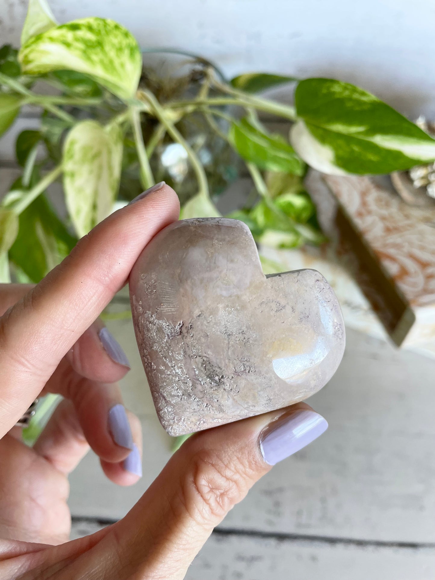 Phosphosiderite / Hope Stone Heart