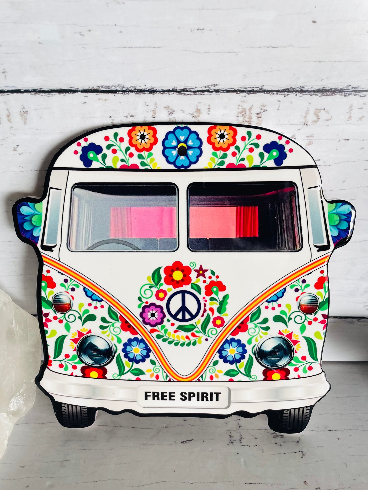 Combi Hippie Free Spirit Van ~ Wall Hanging