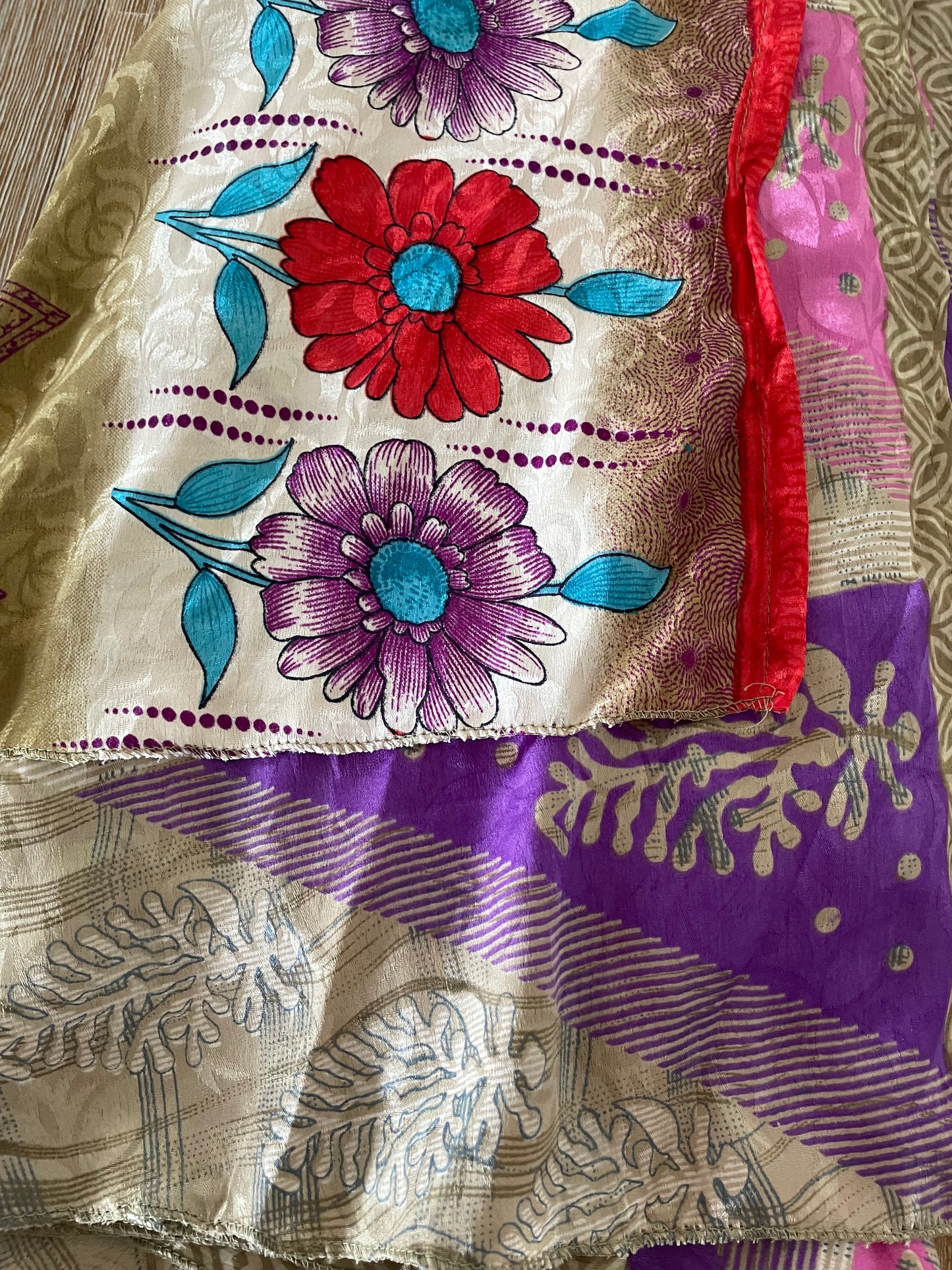 Upcycled Sari Skirt 17