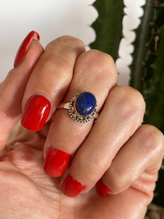 Lapis Lazuli Ring ~ Size 7.5