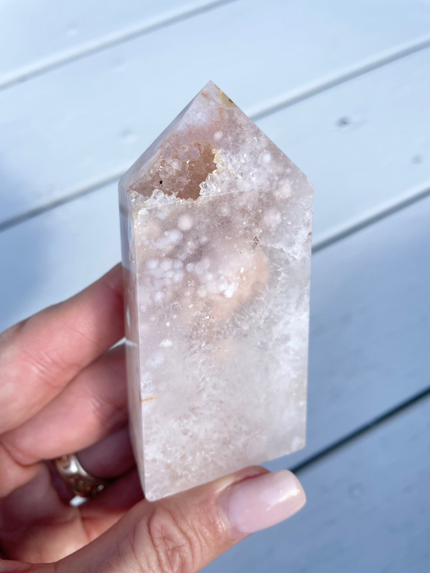 Pink Amethyst Obelisk