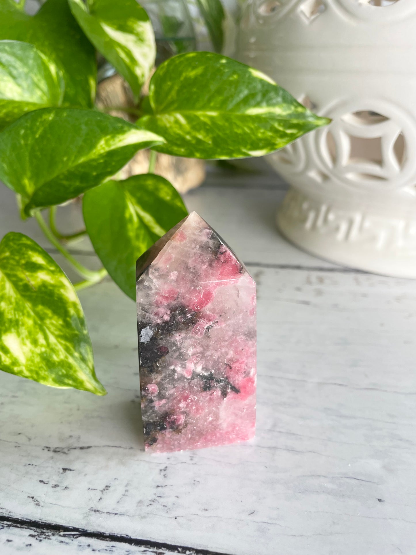 Rhodonite Obelisk