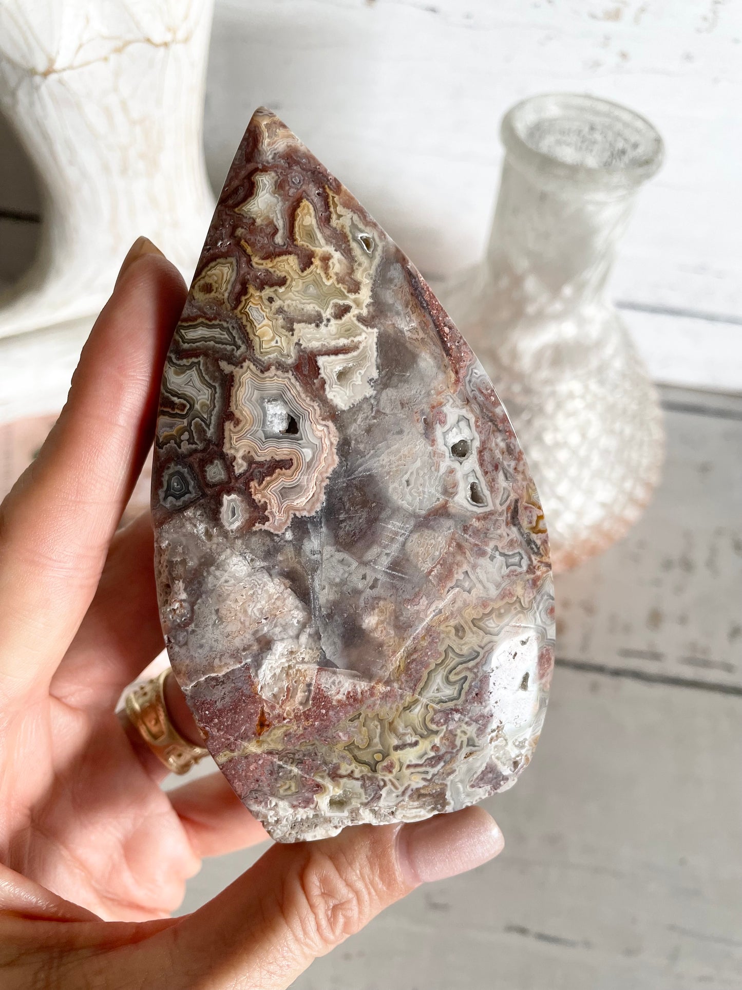 Mexican Agate Dome