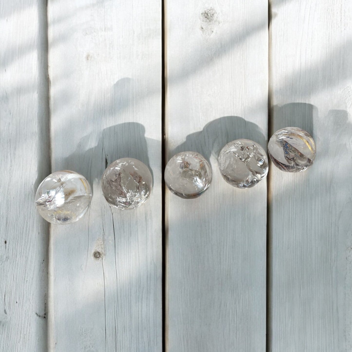 Intuitively Chosen ~ Mini Clear Quartz Sphere/Marble