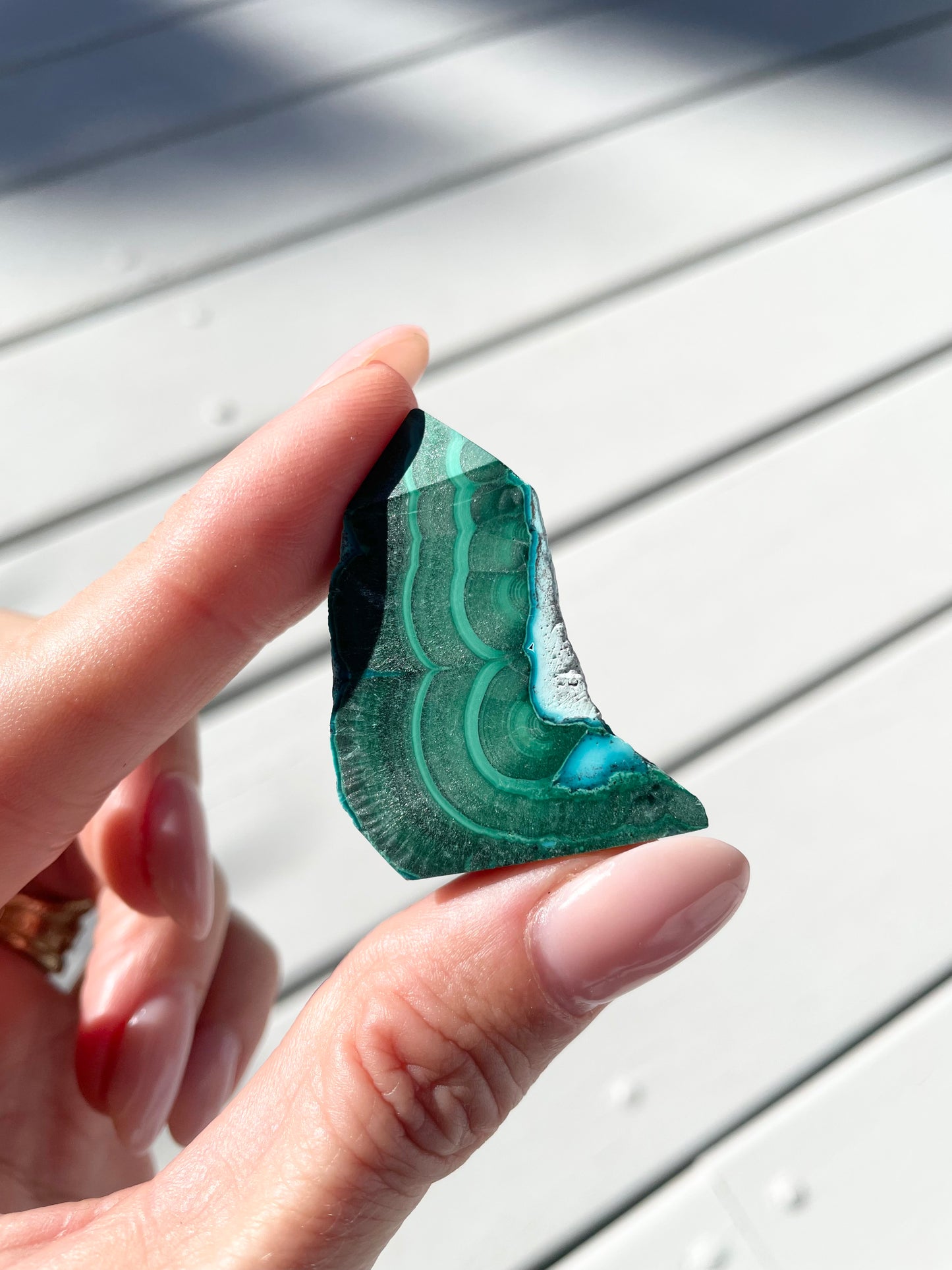 Chrysocolla Malachite Freeform