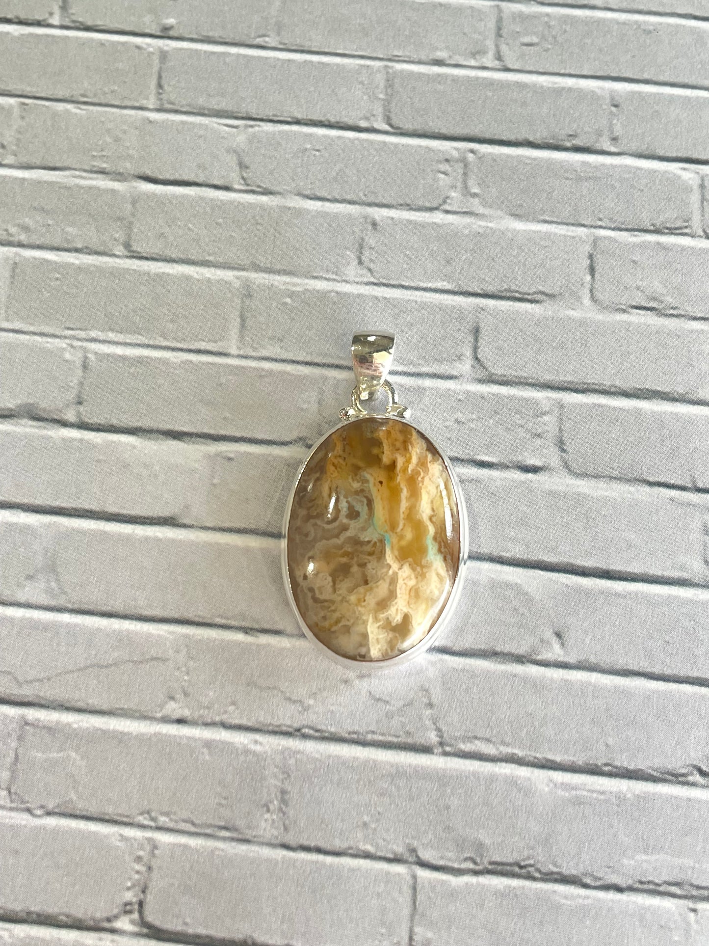 Natural Agate Pendant