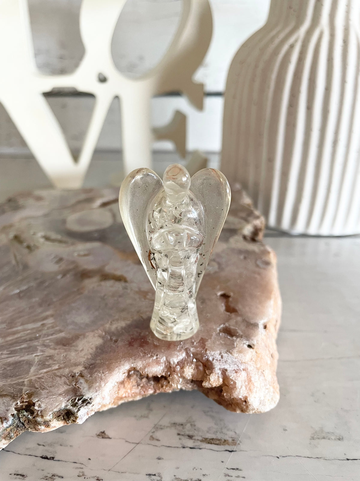 Orgone Angel ~ Clear Quartz