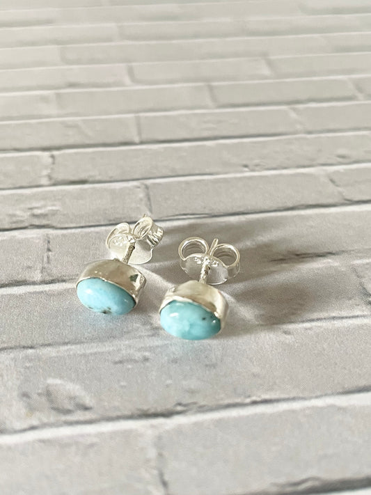 Larimar Studs