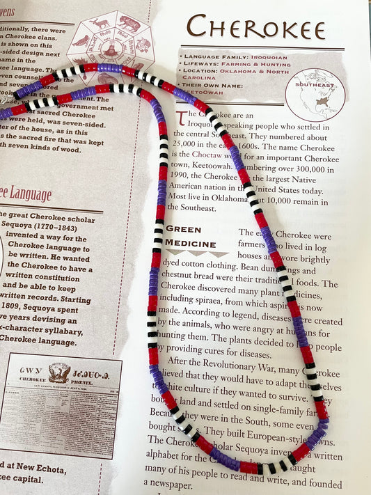 Cherokee Agate, Onyx & Bone Beads