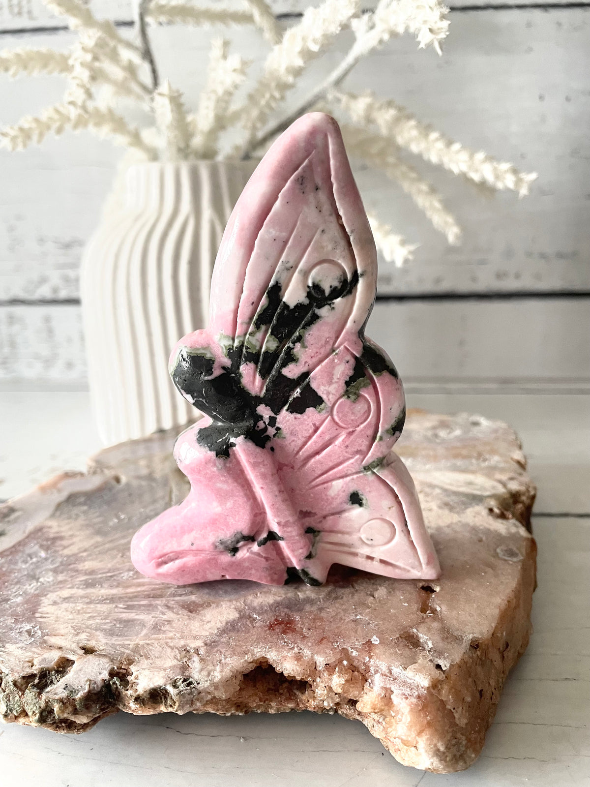 Peruvian Rhodochrosite Fairy