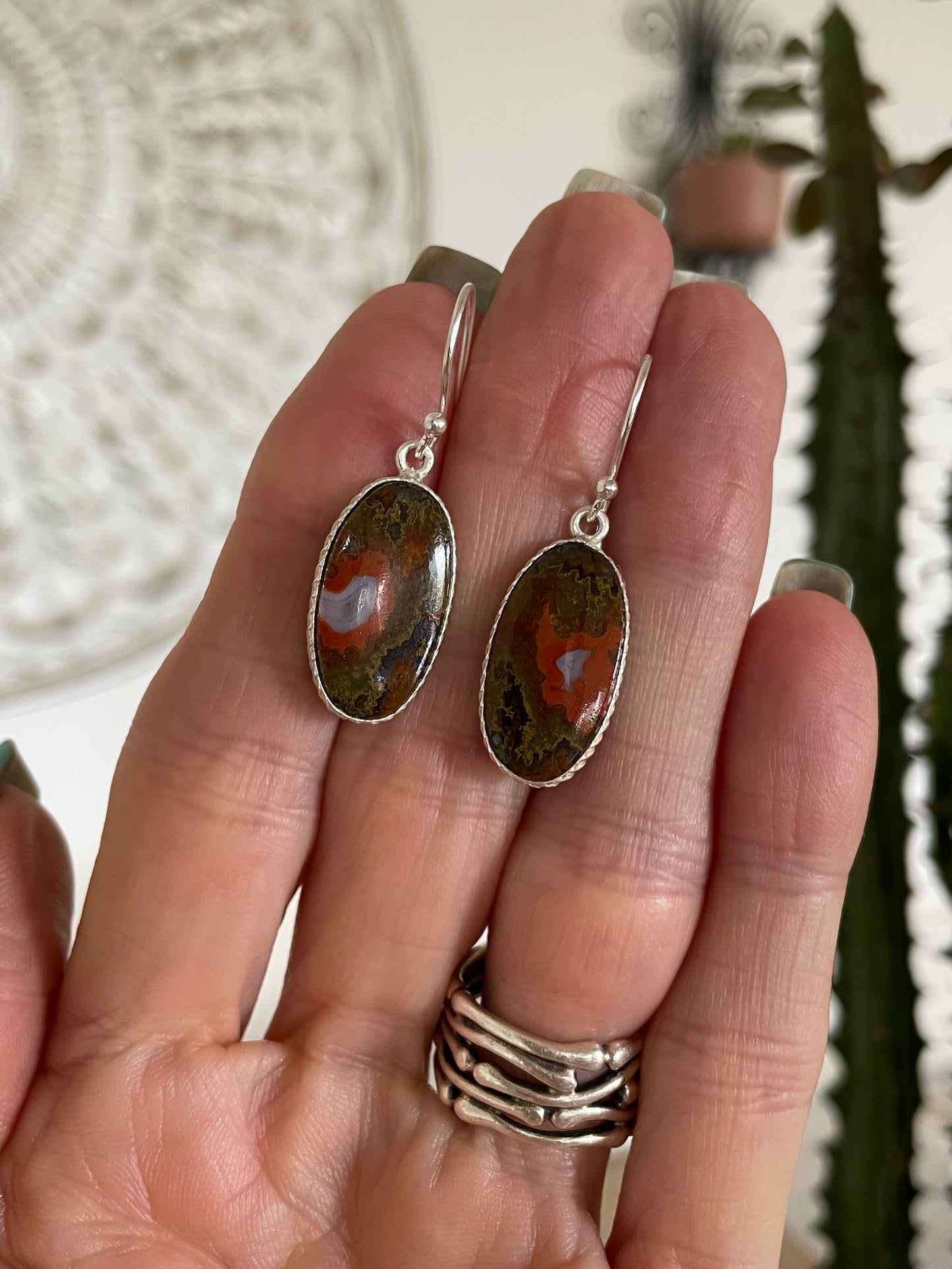 Ocean Jasper Dangles