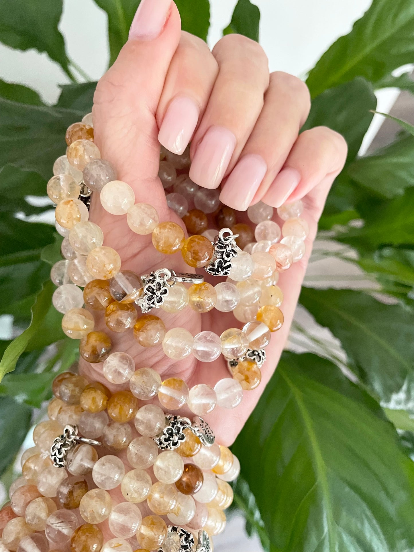 Golden Healer Quartz Healing Bracelet ~ Rejuvenation