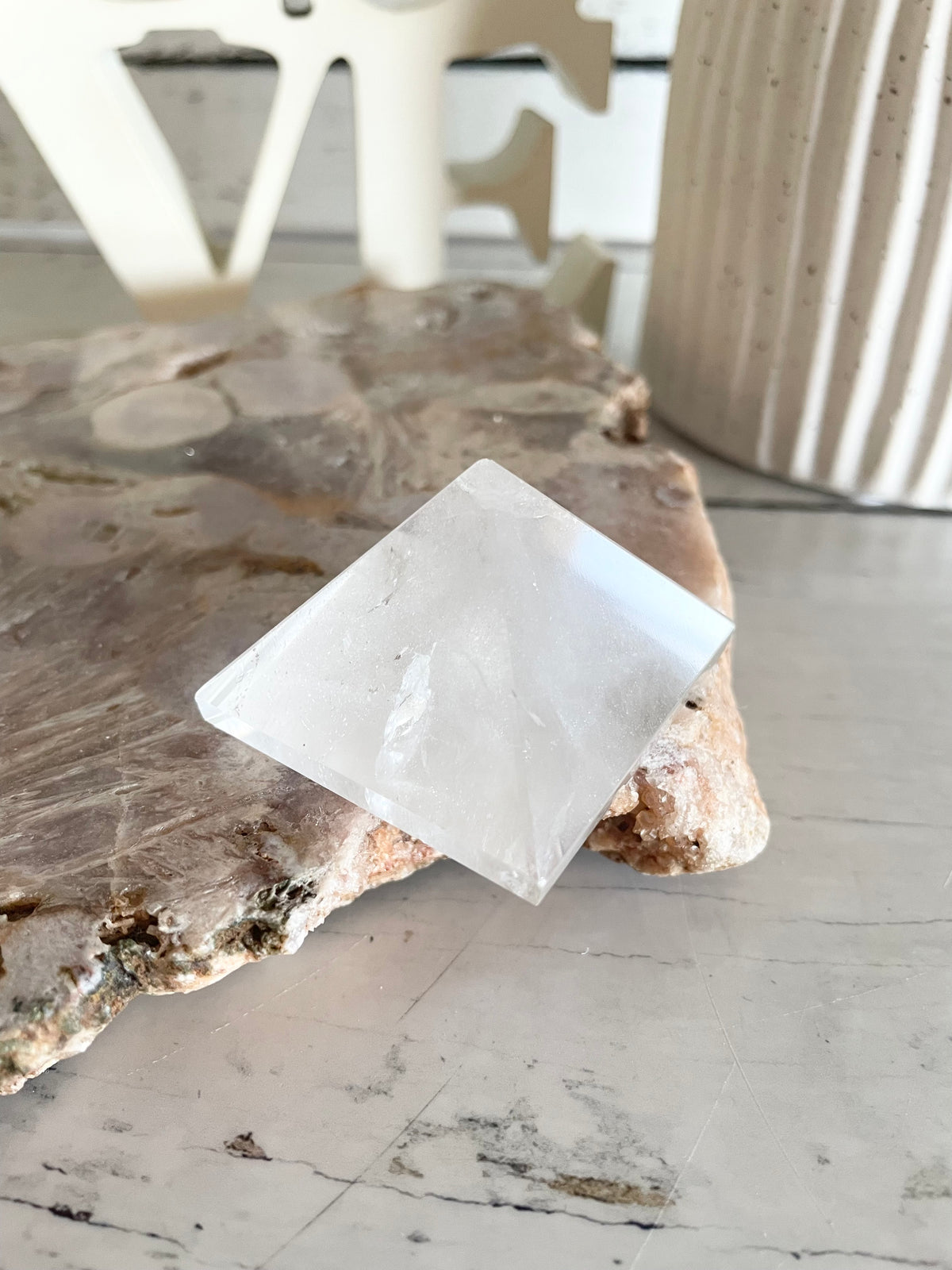 Clear Quartz Pyramid