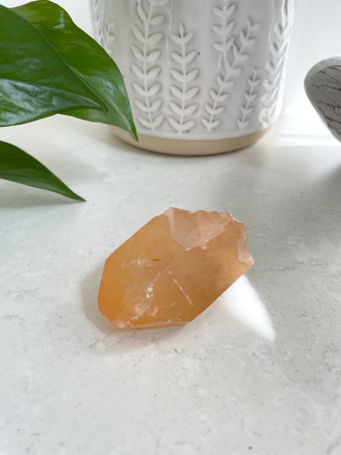 Tangerine Quartz point