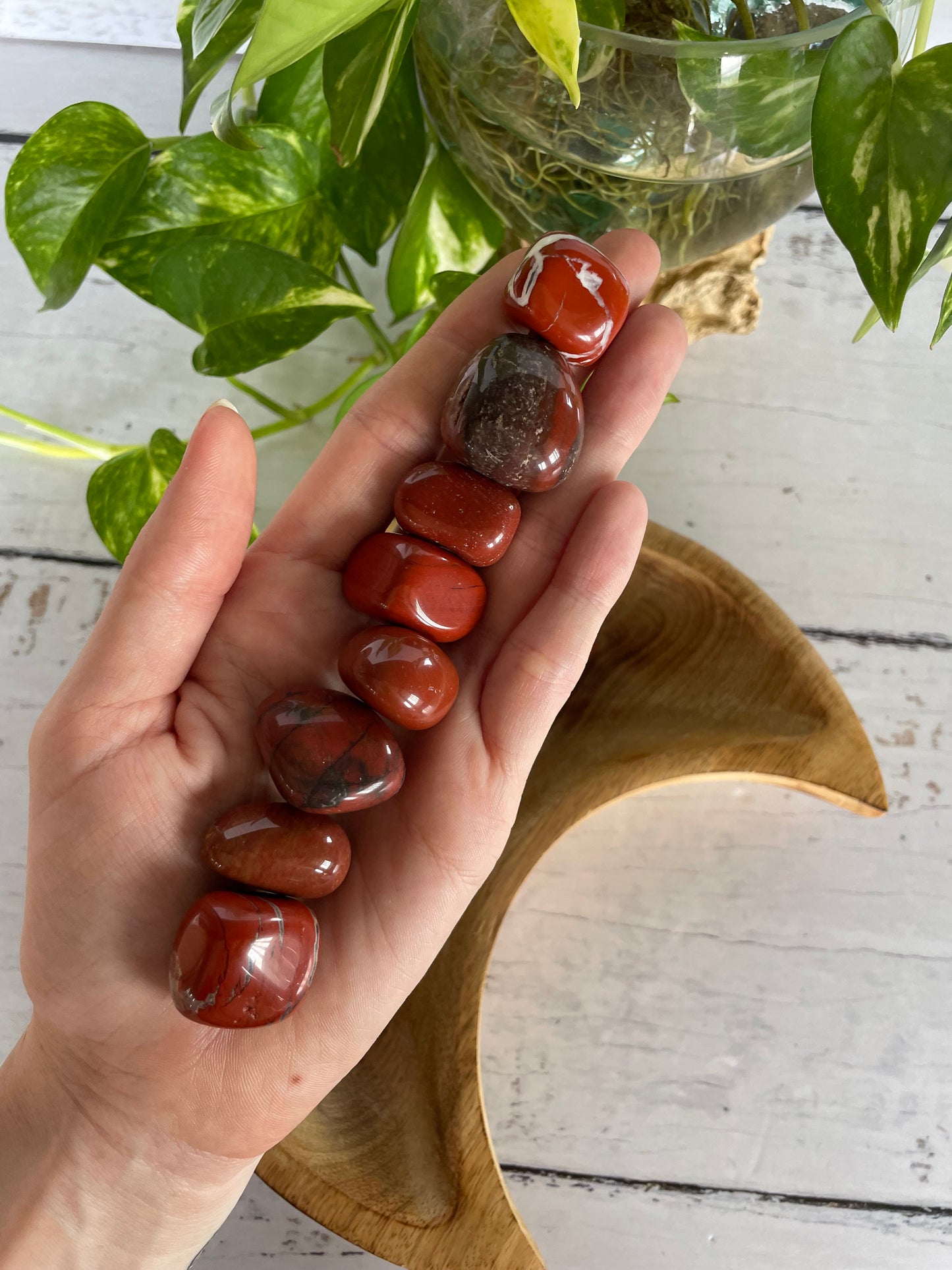 Red Jasper Tumble Stones