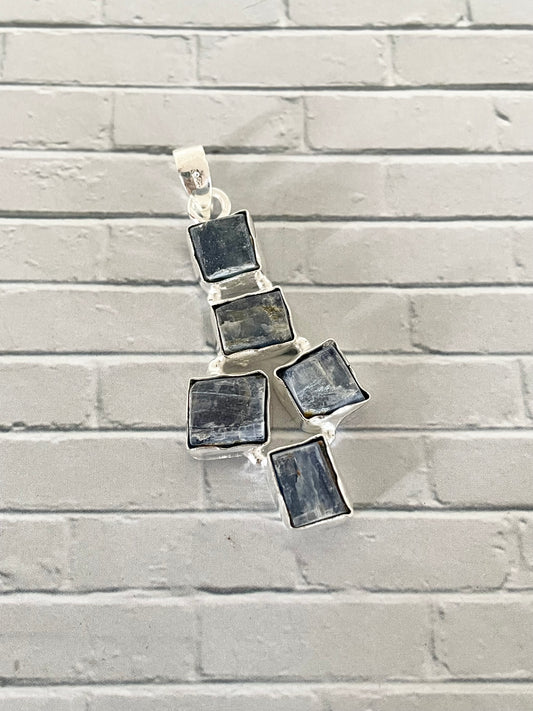 Raw Kyanite Pendant