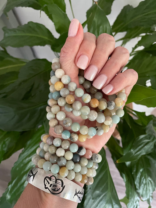Mixed Amazonite Healing Bracelet