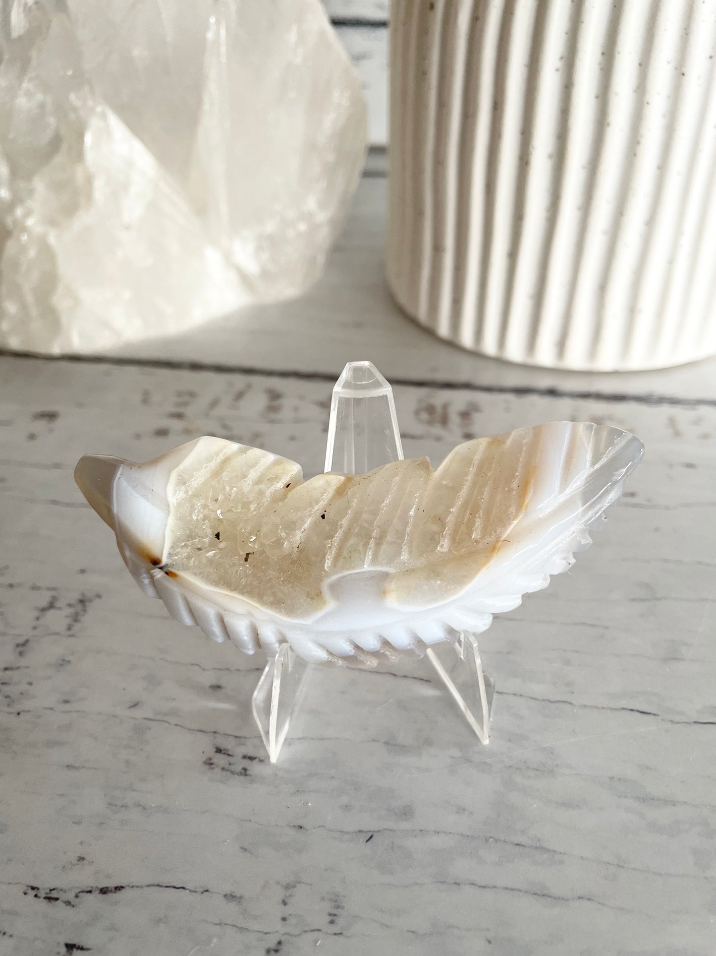 Agate feather