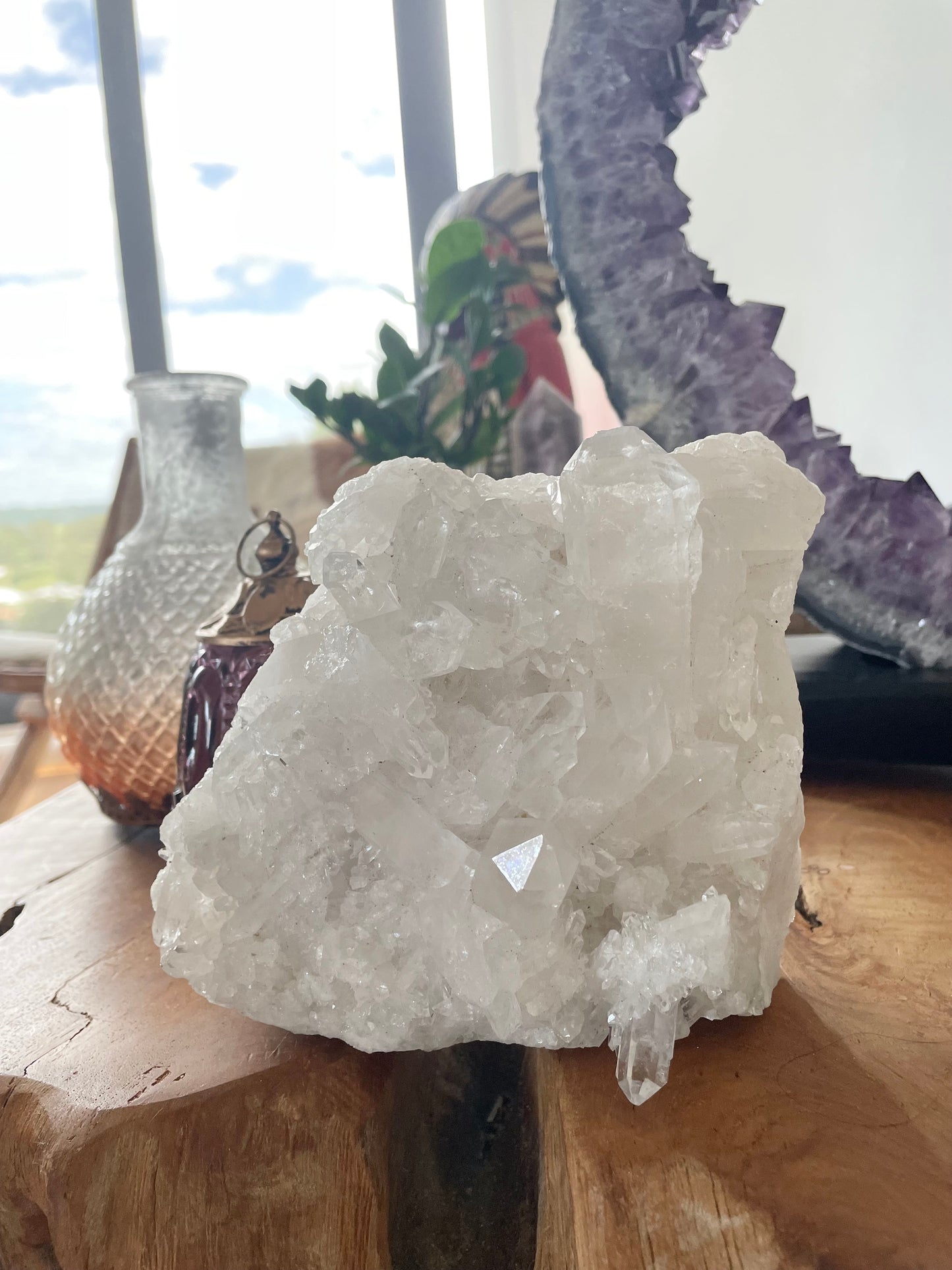 Clear Quartz Cluster