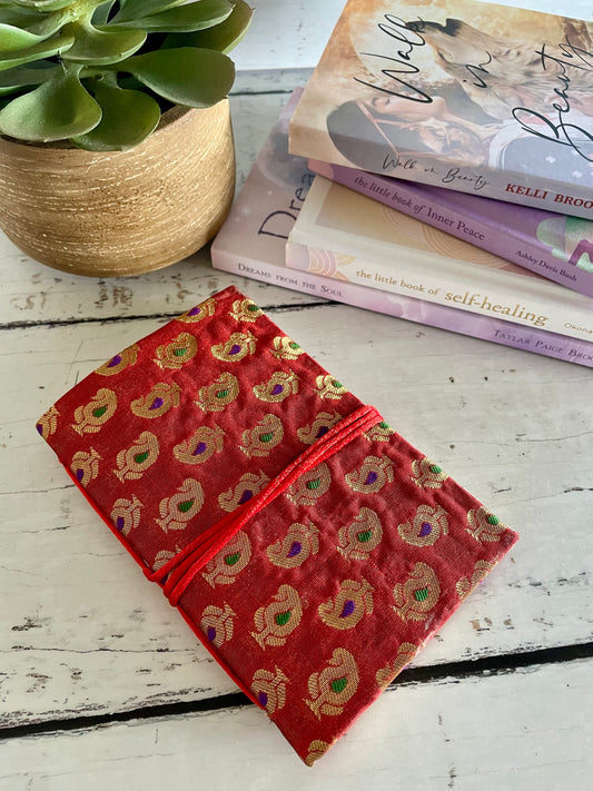 Recycled bohemian journal - tree free paper!