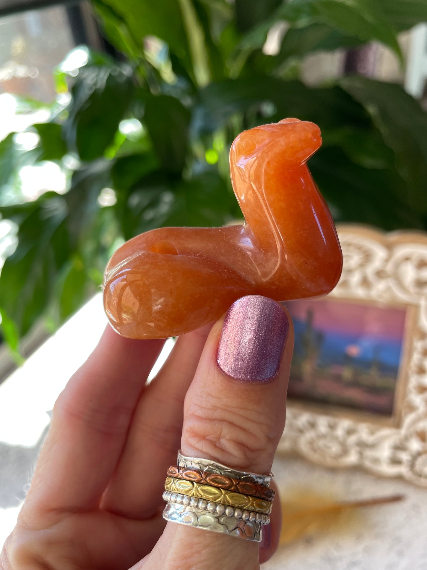 Orange Aventurine ~ Naga