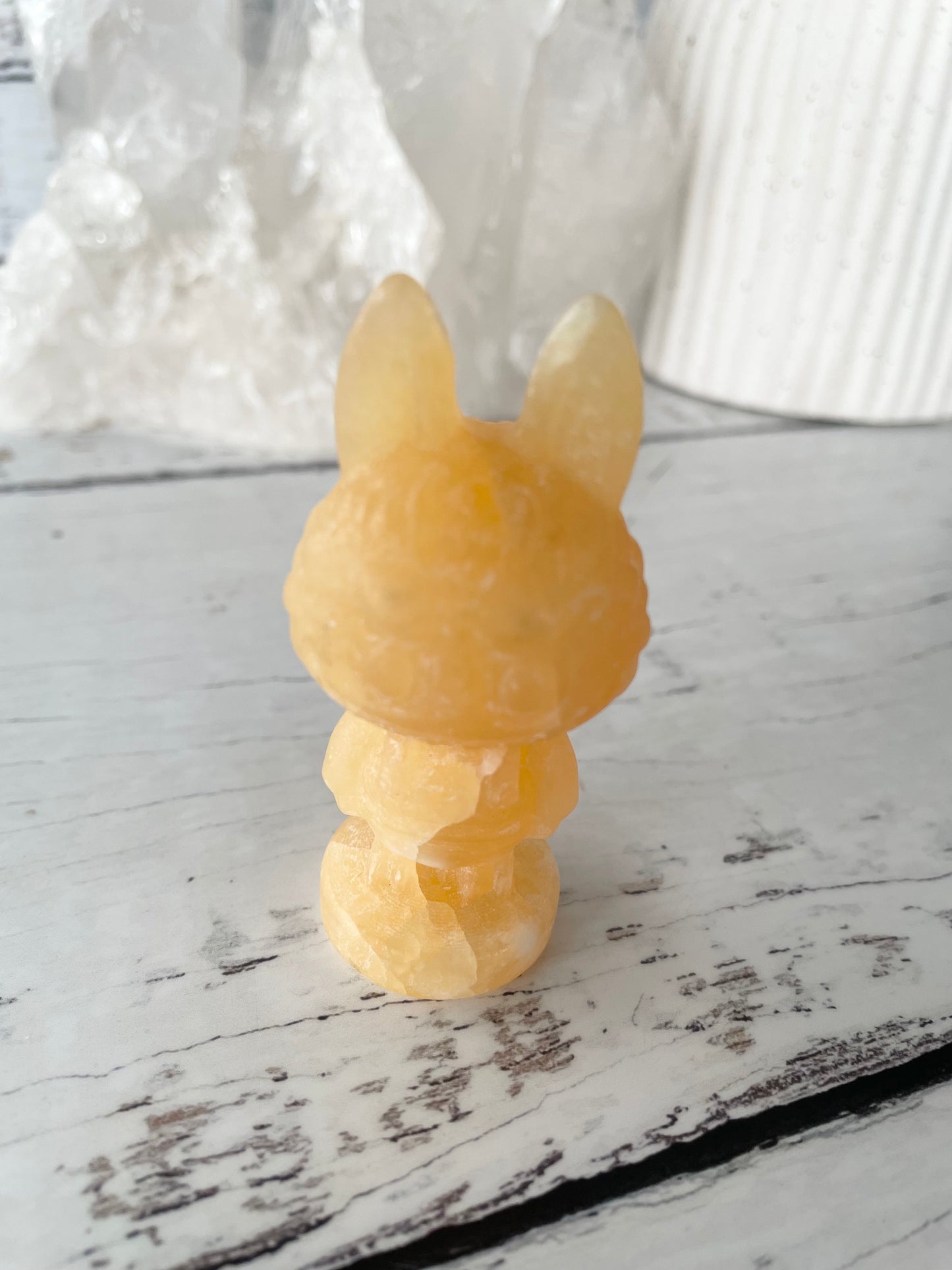 Orange Calcite Monster (Lafufu)
