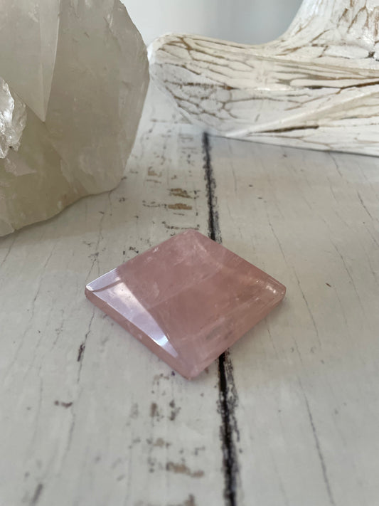 Rose Quartz Pyramid