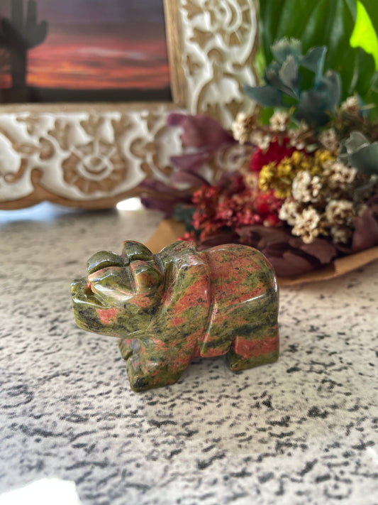 Unakite Bear