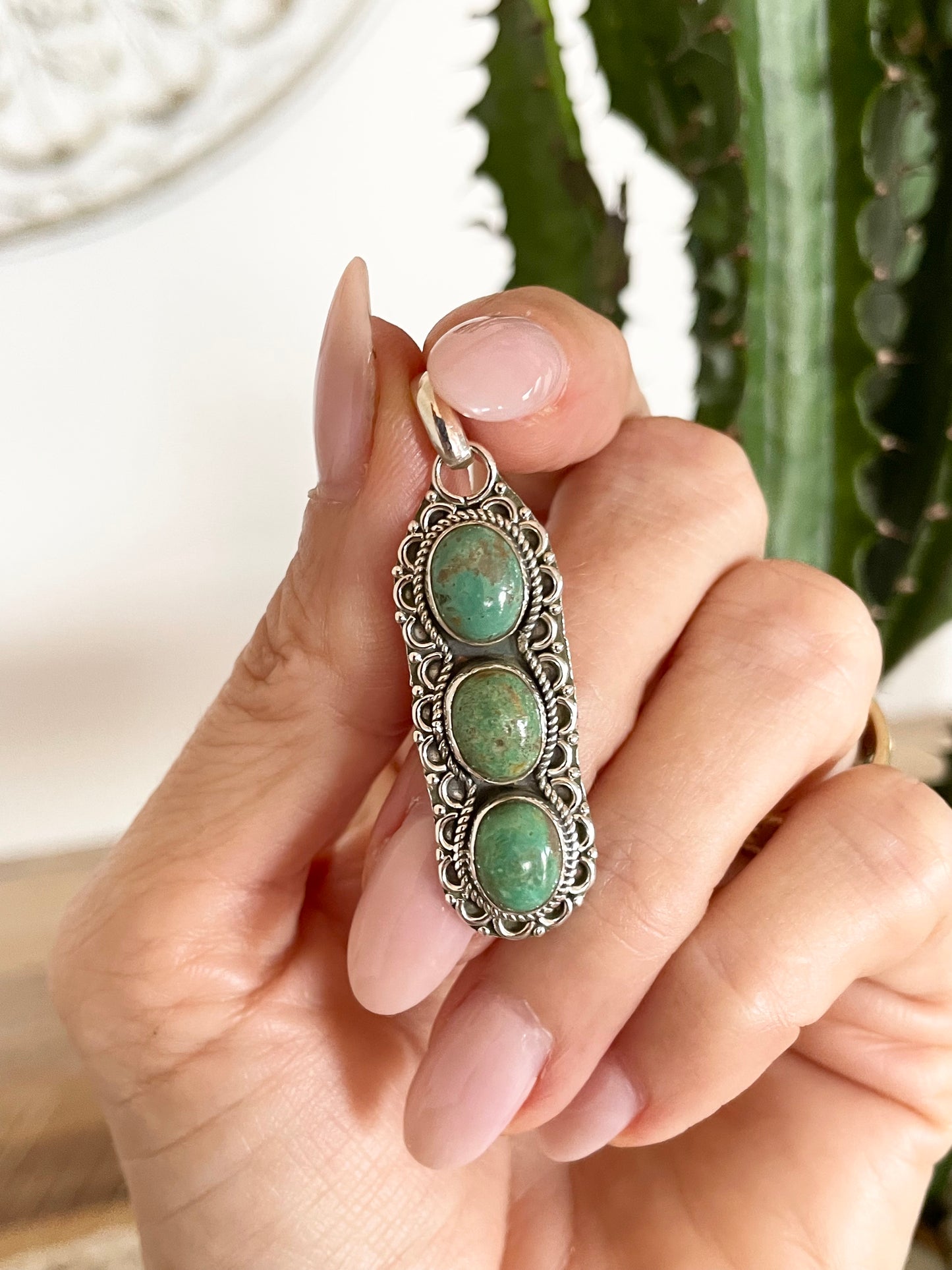 Mojave Turquoise Pendant
