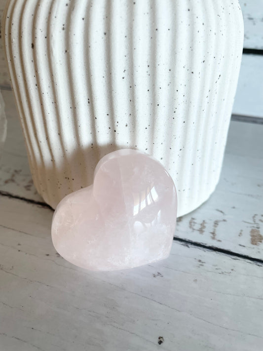 Rose Quartz Heart