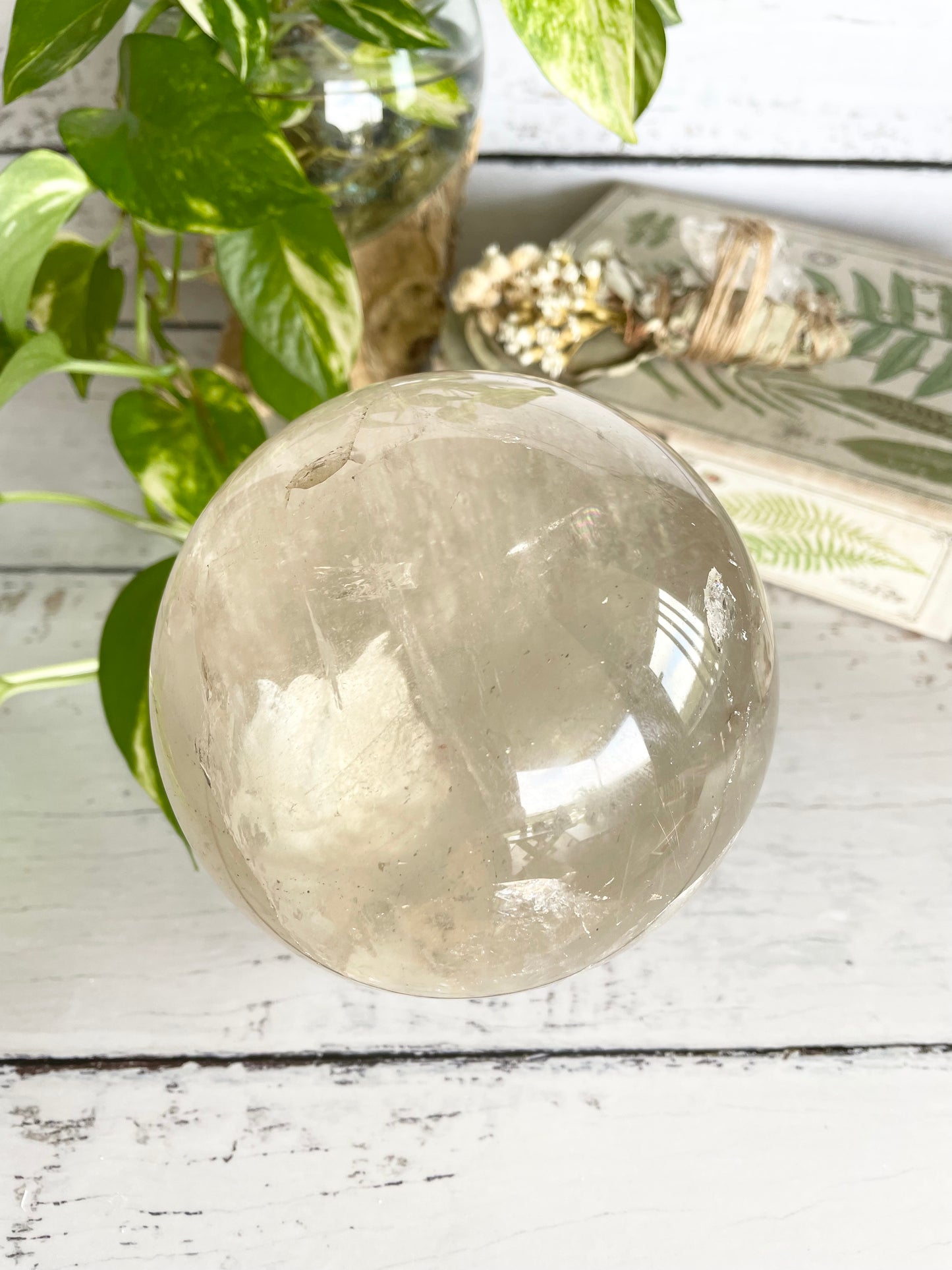 Smoky Quartz Sphere 2.1kgs