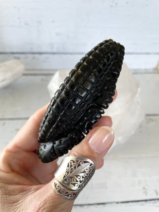 Golden Obsidian Sea Cucumber