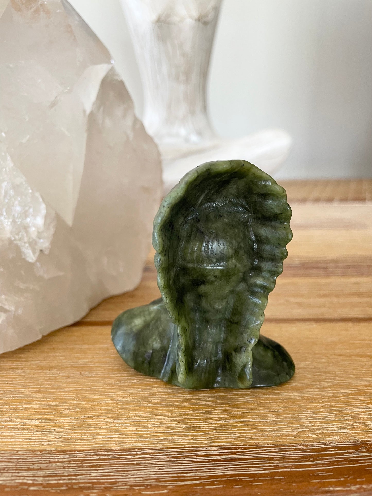 Jade Native American Chief ~ 6